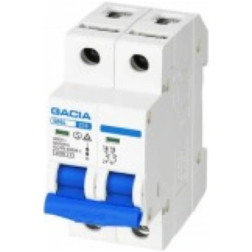 2P TYP D 10.0A automātslēdzis SB6L Gacia SB6L2PD10