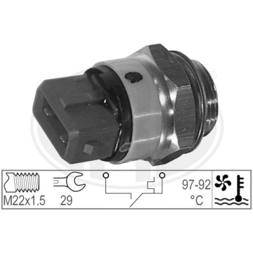ERA 330188 - Termoslēdzis, Radiatora ventilators