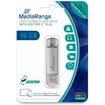 Pendrive MediaRange MEMORY DRIVE FLASH USB3 16GB/M