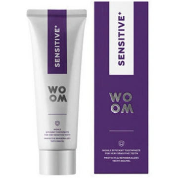 WOOM SENSITIVE+ Zobu pasta ļoti jutīgiem zobiem