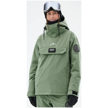 Dope Blizzard W Ski Jacket Women Moss Green
