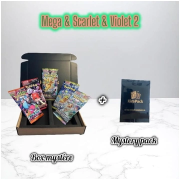 Pokémon Mystery Box KiraPack – Mega, Scarlet & Vio