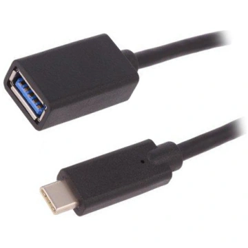 Cable; USB 3.0; USB A socket,USB C plug; 0.25m | Q