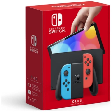 Nintendo Switch (OLED Model) Neon Blue/Neon Red se