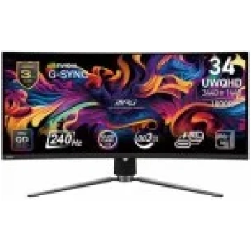 MSI MPG 341CQPX 34" QD-OLED 21:9 Curved monitors M