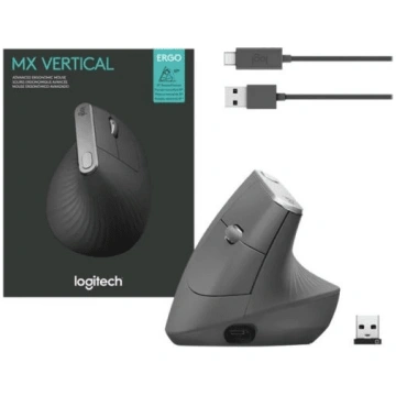 Mouse Logitech MX Vertical ergonomic wireless USB