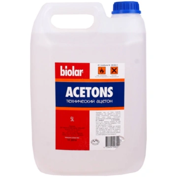 Šķīdinātājs BIOLAR Acetons 1L N3346/1 475049400819