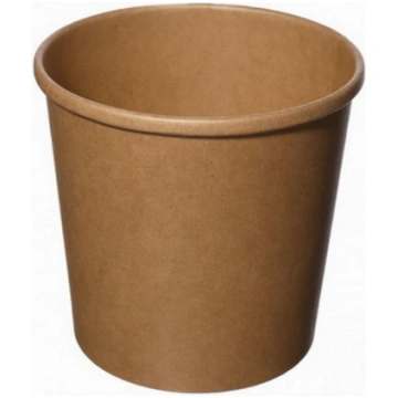 Papīra konteineris 770ml brūns kraft 8472