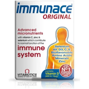 IMMUNACE ar ehināciju tabletes N30 Vitabiotics