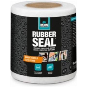 Bison Rubber Seal Stiklšķiedras lenta 10cmX10m 631