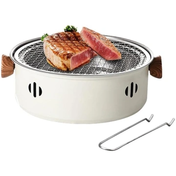 Ogles-nerūsējošais tērauds grilam ar pretlīmes pār