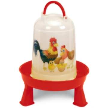 Dzirdne putniem 3 litri ar kājām(sarkans) Happy ra