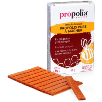 Attīrīts košļājamais propoliss,10g Propolia