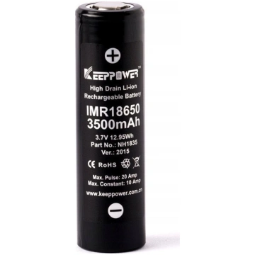 ALLNET Powerbank 18650 zbh. Keeppower IMR18650/Pan