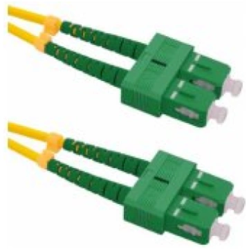 Qoltec Optic Patchcord SC/ APC-SC/ APC Sm aksesuār