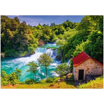 Puzzle Cascades de Krka, Croatia Alipson Puzzle