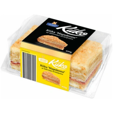Kūka Napoleons ar dzērveņu ievārījumu 400g, Latvij