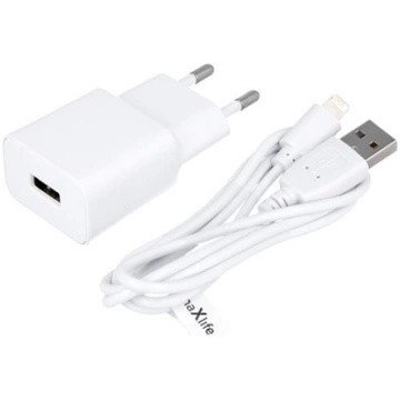 Maxlife MXTC-01 USB charger + Lightning cable 1m M