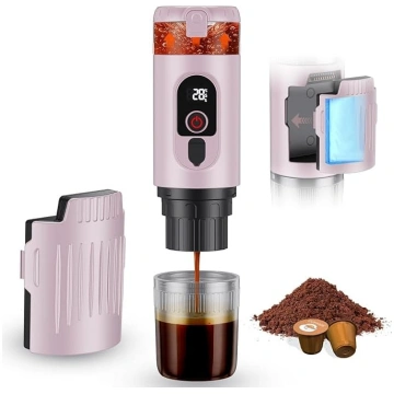 Pārnēsājams espresso aparāts, 20 bāru spiediena 2-