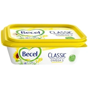 Becel margarīns Classic ar omega-3 | 100 % augu iz