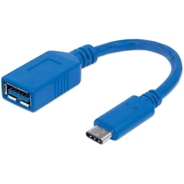 Manhattan USB 3.1 Gen1 cable, C-type / A-type M/F 
