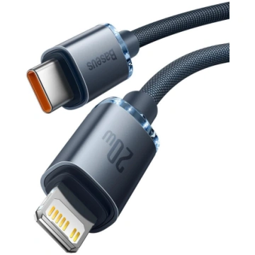 USB-C / Lightning iPhone kabelis Baseus Crystal CA