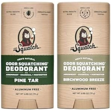 Dr. Squatch dabīgais dezodorants vīriešiem - vīrie