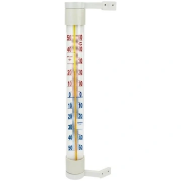 Āra termometrs vidējais 26cm, balts Nav norādīts