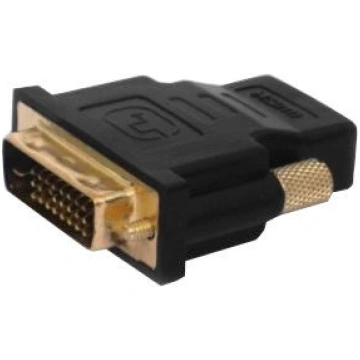 Adapteris Savio HDMI, DVI-D, melna krās
