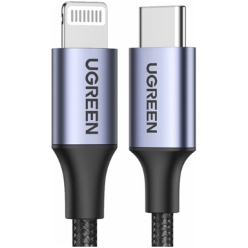 Cable Lightning to USB-C UGREEN PD 3A US304, 2m 60