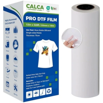 CALCA DTF pārneses plēve 33 x 100 m Premium rullis