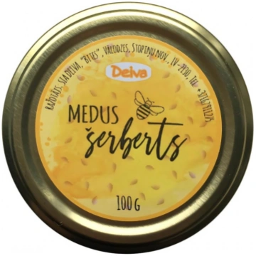 Medus šerberts, 100g Deiva