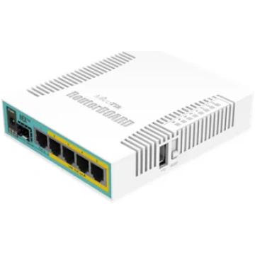 Mikrotik Wired Ethernet Router RB960PGS, hEX PoE,