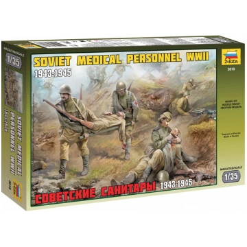 1:35 Zvezda 3618 Padomju sanitāri 1943-1945