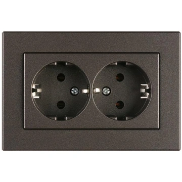 SOCKET DOUBLE FLUSH EARTH-D ANT XP 477910111708 (4