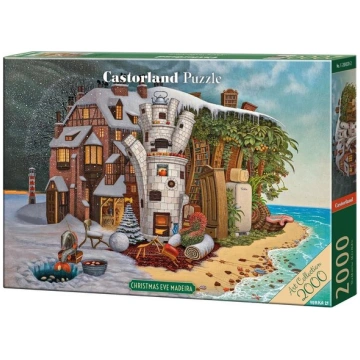 Puzle Castorland „Ziemassvētku vakars Madeirā“ 200