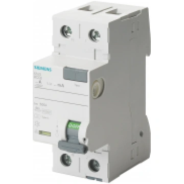 Residual current operated circuit breaker, 2-pole,