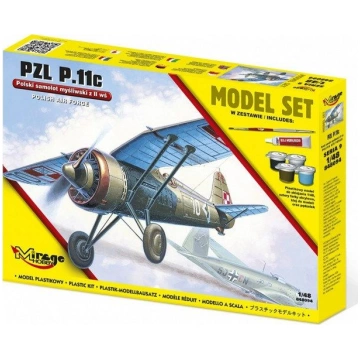 Konstruktors Mirage Hobby Model Set PZL 911C 84809