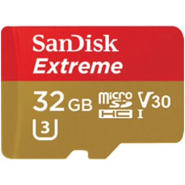 SanDisk microSDHC Action SC 32GB Extr.100MB A1 SDS