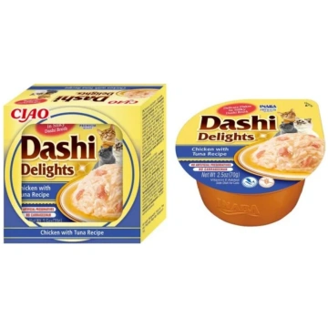 Inaba Churu Dashi Delights vista un tuncis kaķu ga