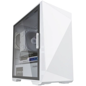 Zalman Z1 Iceberg White - mATX Mid Tower PC Case/P