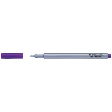 Flomāstertipa pildspalva Faber-Castell Finepen Gri