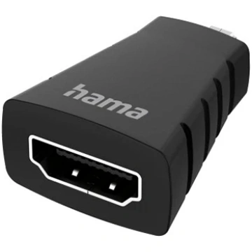 Hama Micro HDMI to HDMI Adapter, melna - Adapteris