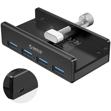 Orico Hub active desk 4*USB-A 5Gbps black 69367618