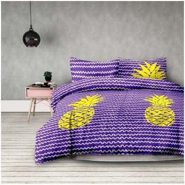 Gultas veļas komplekts Restilo Basic Pineapple, dz