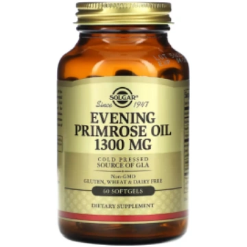 Evening Primrose oil 1300 mg Solgar 60 softgels