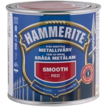KRĀSA HAMMERITE SARKANS GLANCĒTA 250ML Buvmix