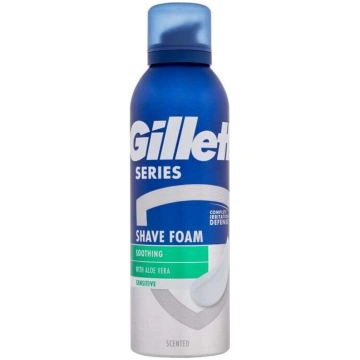 Skūšanās putas Gillette Series Sensitive, 200 ml