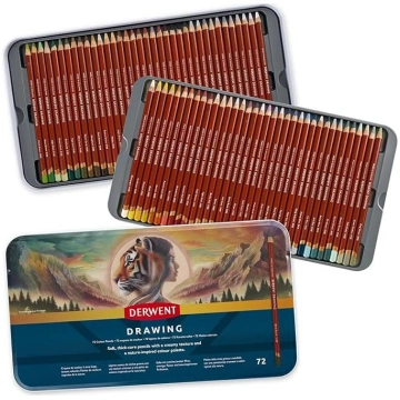 Derwent Drawing 2306558 Krāsojamie zīmuļi, 72 gaba