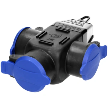 Triple socket outlet, Schuko, 3x250V Ornobaltic